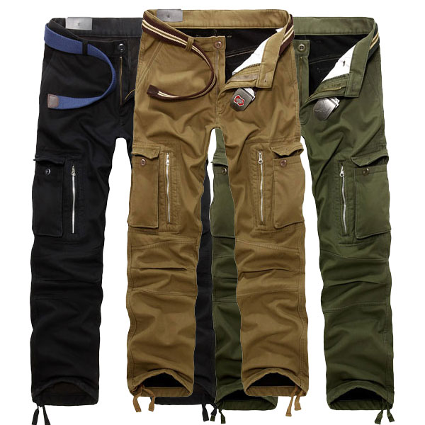 ChArmkpR Thick Loose Mens Windproof Cargo Pants