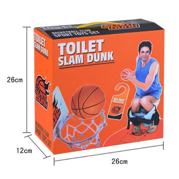 Toilet Basketball Creative Novelities Toys Joker toys Break Boring - Photo: 7