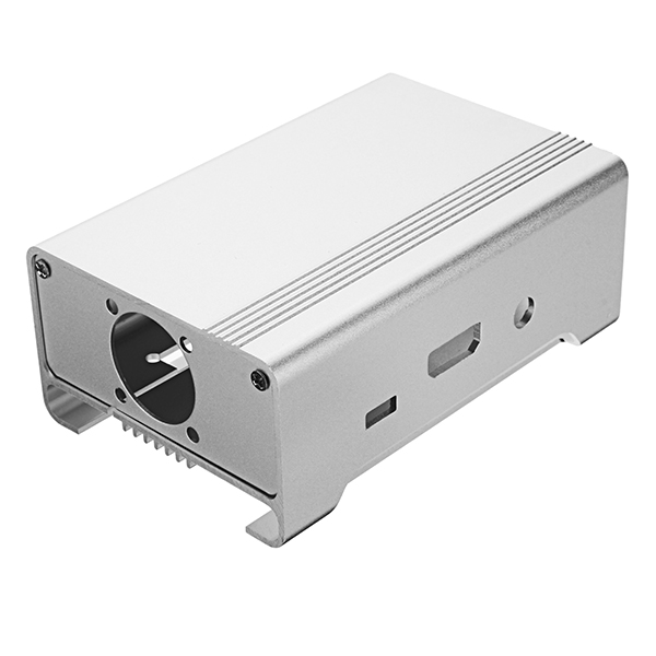 Silver Aluminum Alloy Protective Case With Cooling Fan For Raspberry Pi 3/2/B+ 9