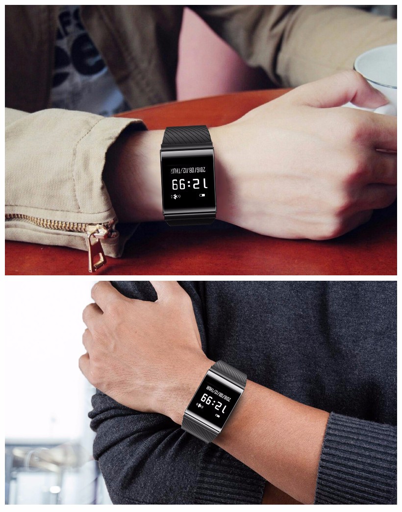 X9 PLUS Smart Bluetooth Watch Heart Rate Sensor Monitor Bracelet Wristband IP67 Waterproof Pedometer