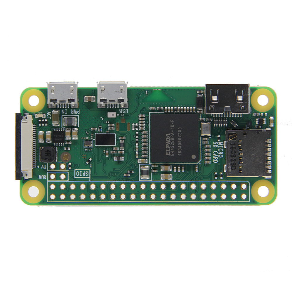 Raspberry Pi Zero W 1GHz Single-Core CPU 512MB RAM Support Bluetooth and Wireless LAN 9