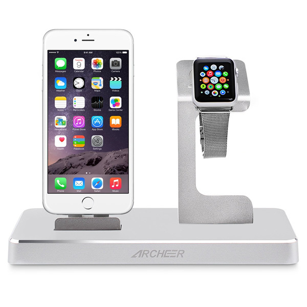 ARCHEER 3in1 MFI Certified Charging Dock Stand