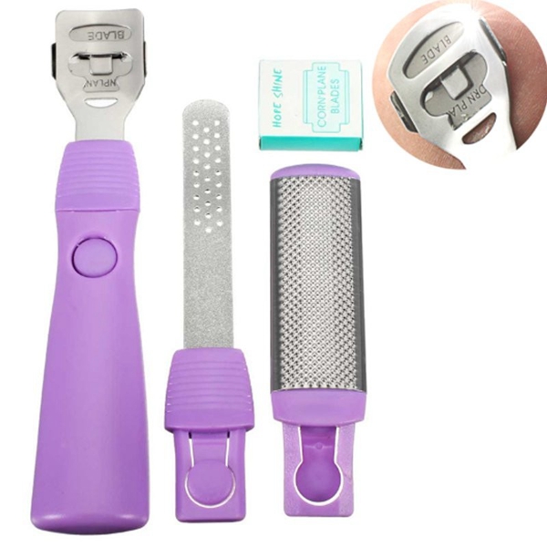 

1 Set Double-side Foot File Rasp Scraping Knife Exfoliating Calluses Remover Pedicure Tools