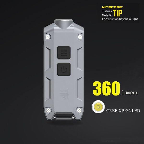 Nitecore TIP XP-G2 S3 360LM USB LED Keychain