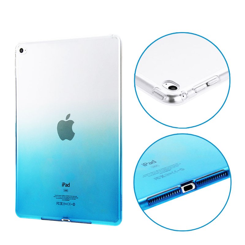 Gradient Color Transparent Soft TPU Case For iPad Air/Air 2 11
