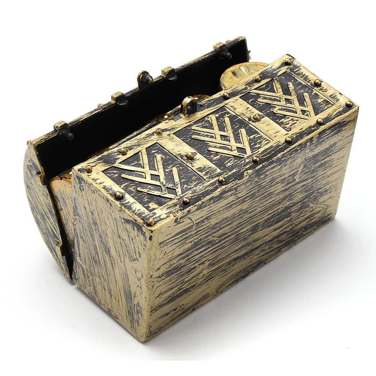 Vintage Pirate Jewelry Storage Box Holder Treasure Chest Gift Box Bag For Necklace Bracelets