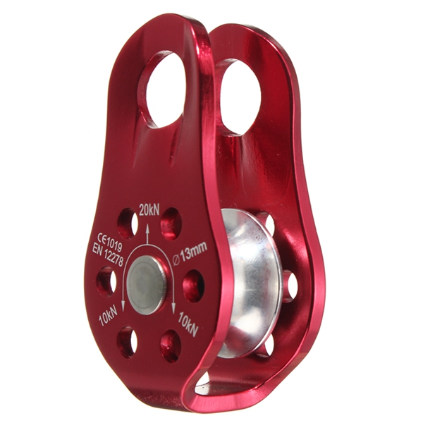 20KN Climbing Rope Pulley Single Side Bearing 