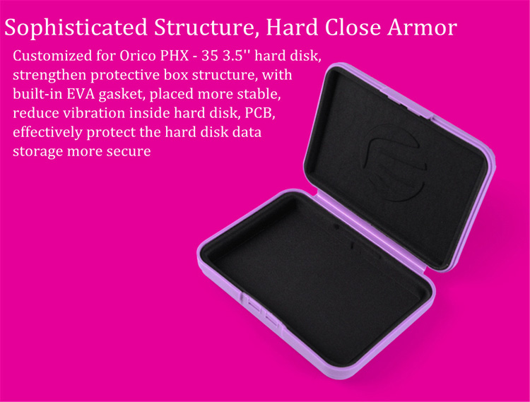 ORICO Phx-35 3.5 inch SATA SSD HDD Hard Drive Disk Storage Enclosure Case Box Protector 111