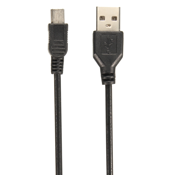 USB 2.0 A Male to Mini 5 Pin B Data Charging Cable Cord 75cm for DVR GPS PC Camera MP3