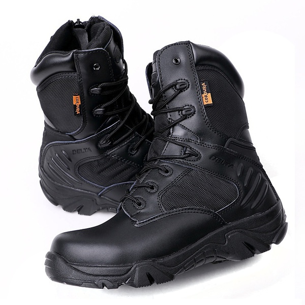 Army Men Commando Combat Desert Outdoor Hiking Boots Landing Tactical Military Shoes 14