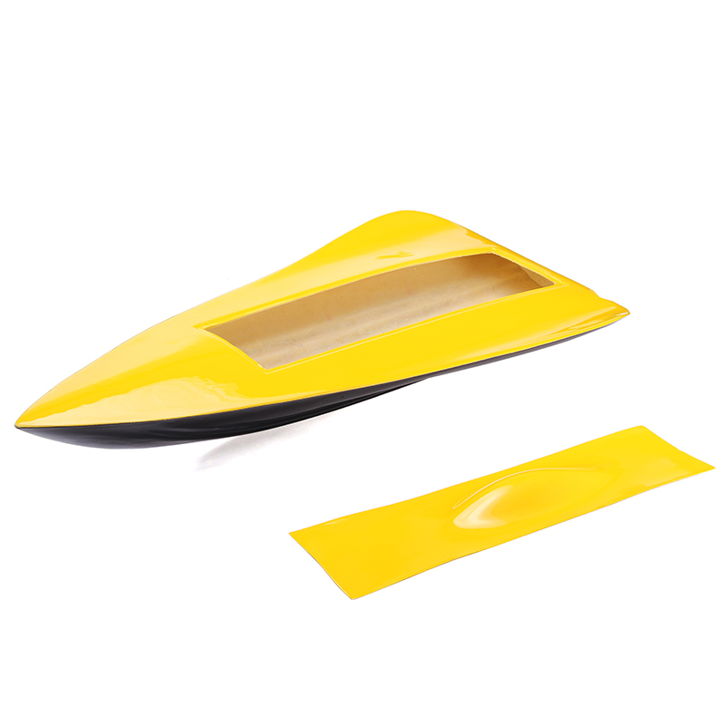 ELERC Fiberglass Boat Hull 530*245*60mm Without Electric Parts Hardware RC Boat Part - Photo: 2