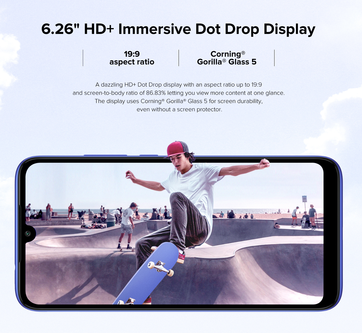 Xiaomi Redmi 7 Global Version 6.26 Inch Dual Rear Camera 2GB+16GB Snapdragon 632 Octa Core 4G Smartphone