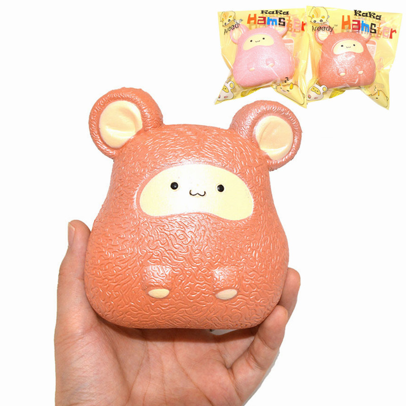 

Areedy KaKa Hamster Squishy 10cm Slow Rising Original Packaging Collection Gift Decor Toy