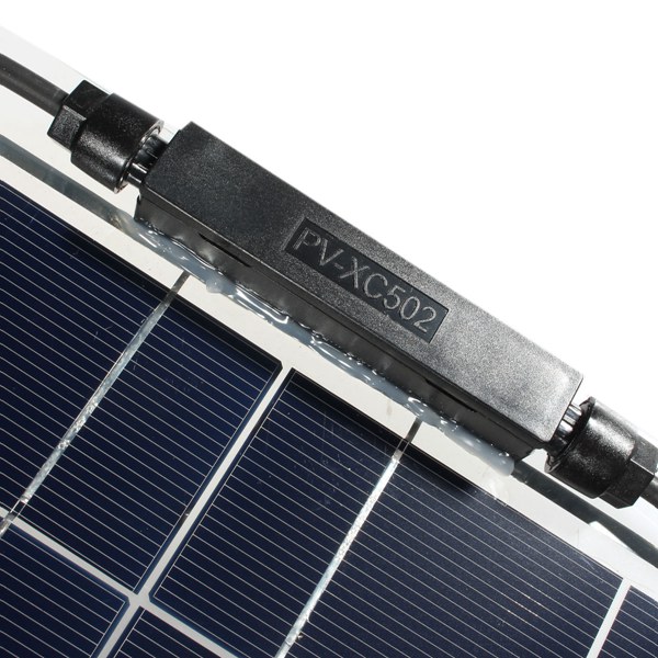 30W 12V Mono Semi Flexible Solar Panel Battery Charger For RV Boat Smart Car 7