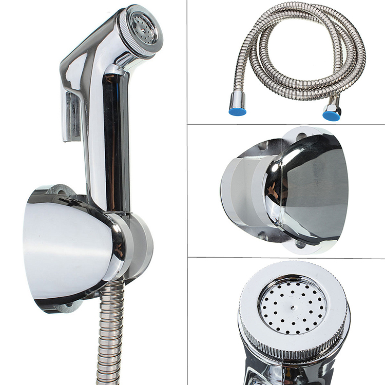 Multifunction Handheld Toilet Spray Bidet Bathroom Sprayer Wall Mounted Shower Head Set