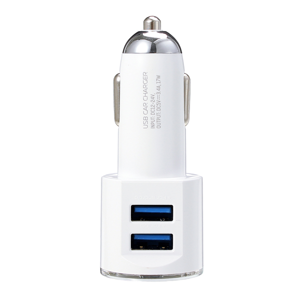 

Fine Blue FUC06 Universal 2 Port 5V 3.4A USB Car Charger for Android Tablet Cellphone