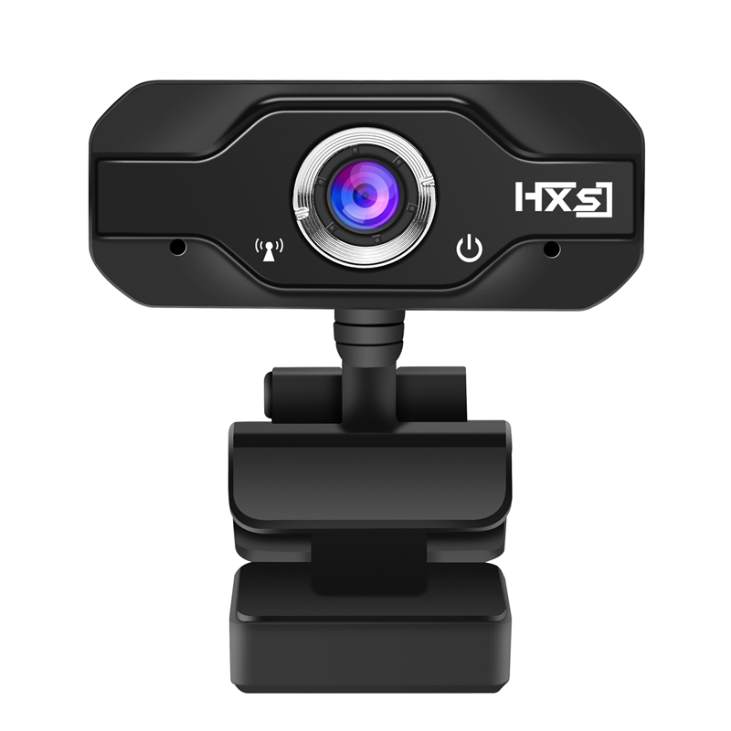 HXSJ HD 720P CMOS Sensor Webcam Built-in Microphone Adjustable Angle for Laptop Desktop 32