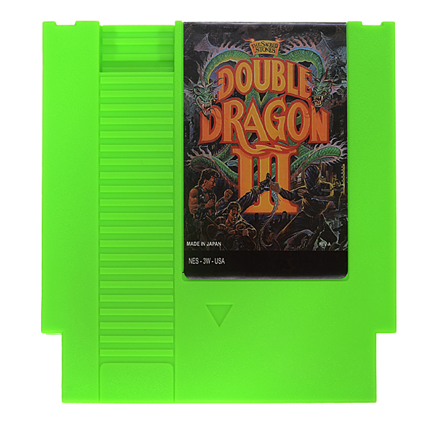 Double Dragon III - The Sacred Stones 72 Pin 8 Bit Game Card Cartridge for NES Nintendo 11