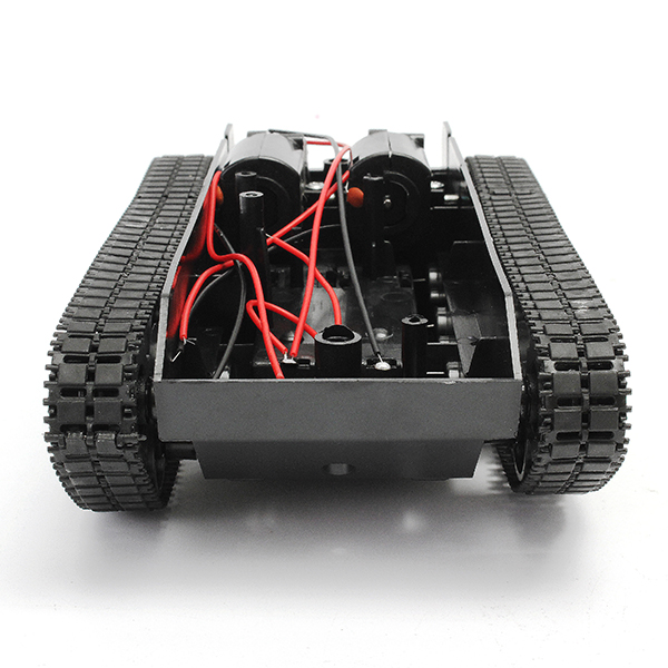 3V-7V DIY Light Shock Absorbed Smart Tank Robot Chassis Car Kit With 130 Motor For Arduino SCM 12