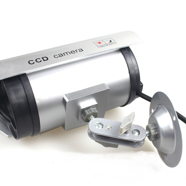 CA-11-03 Dummy Fake Bullet Flash LED CCTV Camera Waterproof Security Camera with Metal Bracket 40