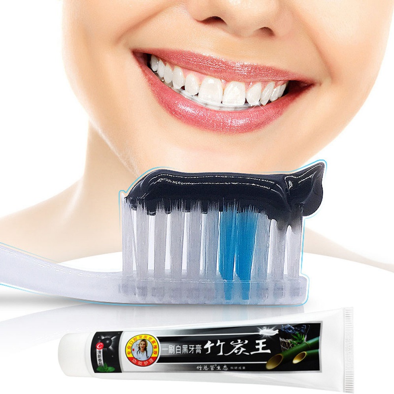 

160g Black Bamboo Charcoal Tooth Whitening Cleaning Toothpaste