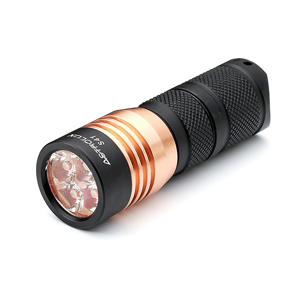 Astrolux S41 4x Nichia 219B LED Flashlight