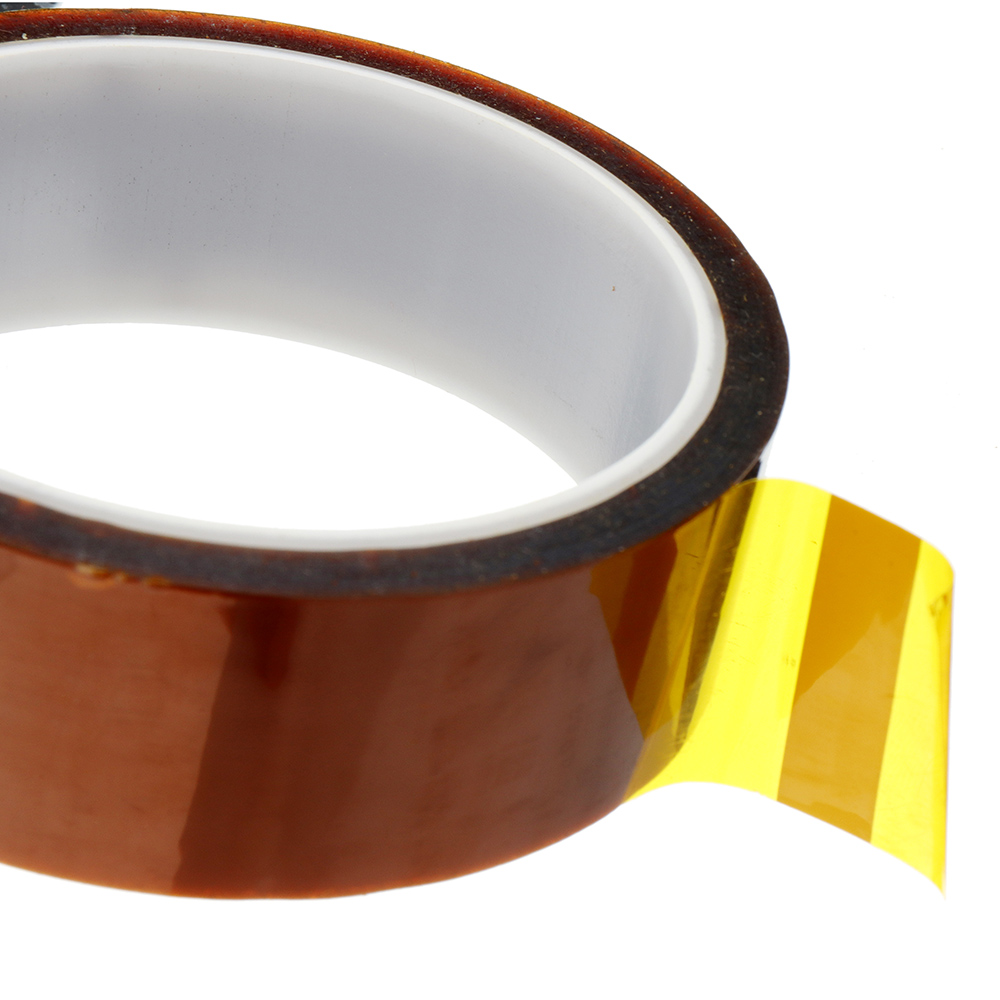 5mm/10mm/15mm/20mm/25mm/30mm High Temperature Polyimide Film Heat Resistant Tape For 3D Printer 13