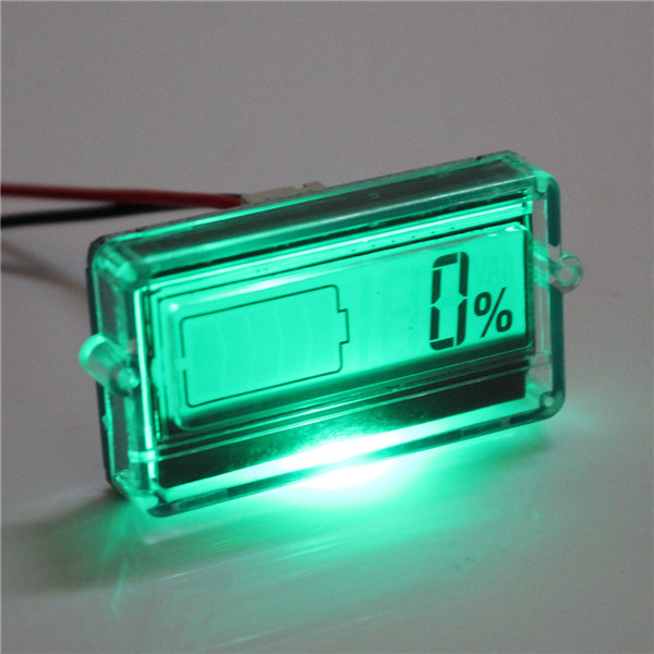 Battery Capacity Tester with LCD Indicator