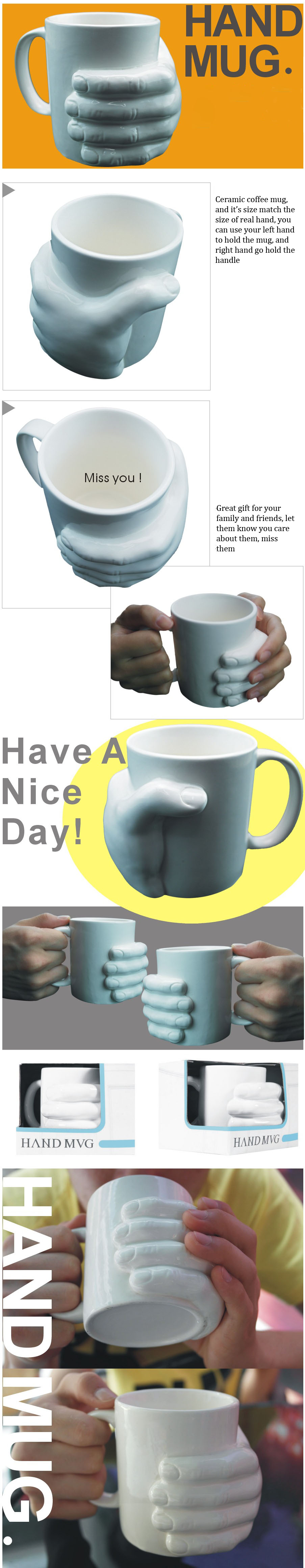 рука керамическая кружка кофе вода персонализированные Чашку кофе