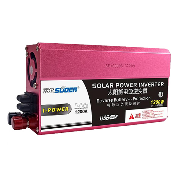 Suoer 1200W 12V To 240V Car Power Converter