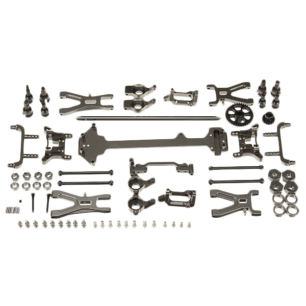 WLtoys 1/18 A949 A959 A969 A979 K929 Upgraded Metal Parts Kit Color Gray - Photo: 1