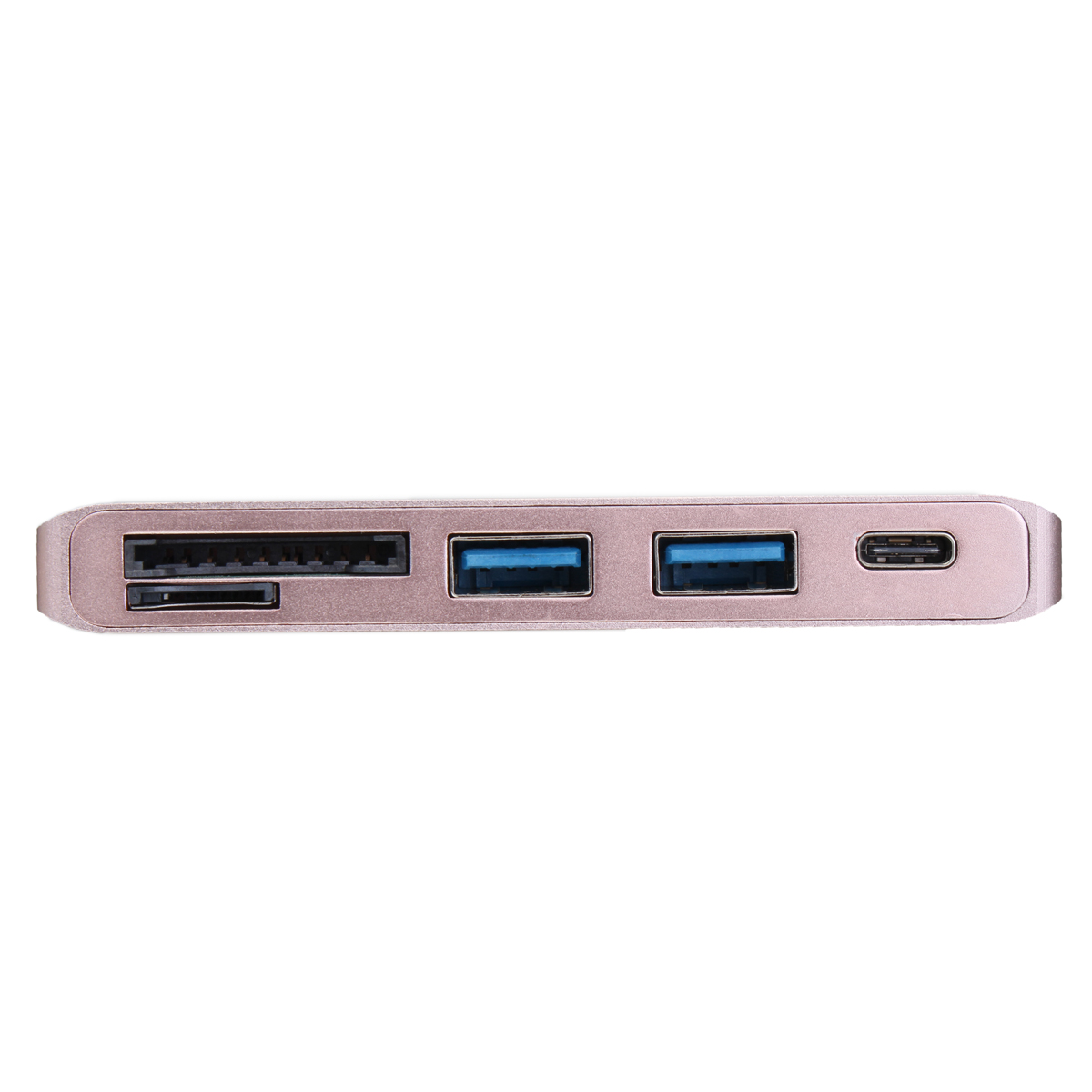 Multifunction USB Hub Type-C to Type-C USB 3.0 2Ports TF SD Card Reader for Laptop PC 13