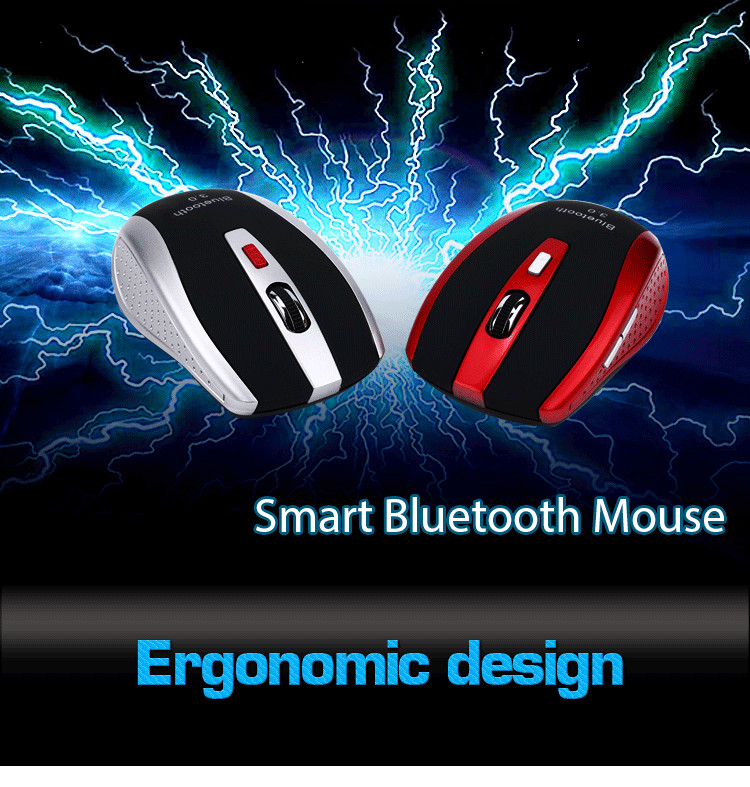 2400DPI Adjustable 6 Buttons Wireless Bluetooth 3.0 Smart Gaming Mouse for Laptop 10