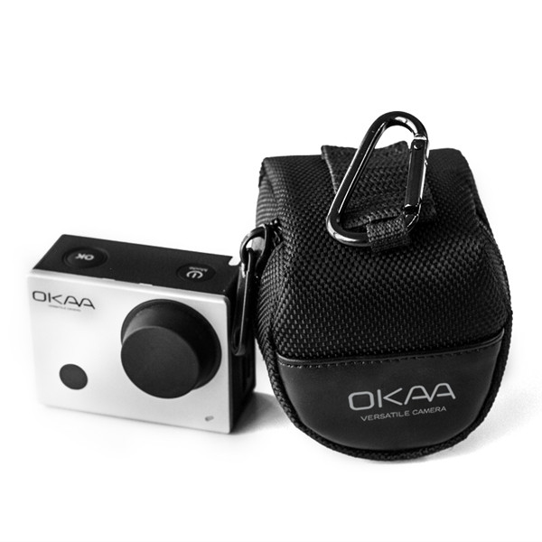 OKAA Multifunction Storage Bag Shockproof for Xiaomi Yi Gopro SJcam SJ4000 SJ5000X