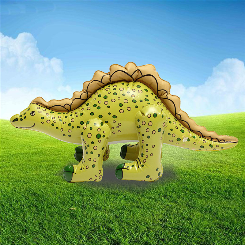 

Inflatable Blow Up Dinosaur Stegosaurus 73*35cm Children Kids Party Swim Pool Beach Toy