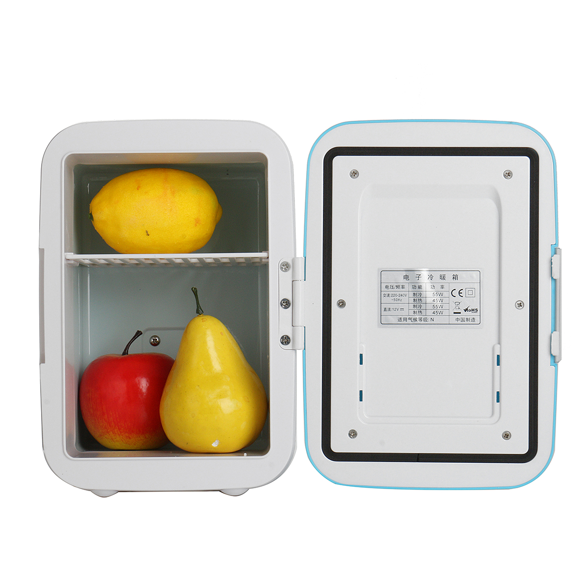 Mini 4L Portable Refrigerator Fridge Freezer Cooler Warmer Car Home Office 10
