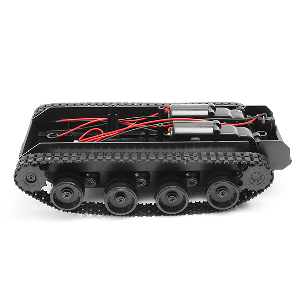 3V-7V DIY Light Shock Absorbed Smart Tank Robot Chassis Car Kit With 130 Motor For Arduino SCM 10