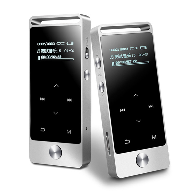 

BENJIE S5 Metal HiFi Lossless 8GB OLED Touch Screen Mini MP3 Music Player with FM Support APE/FLAC/WAV