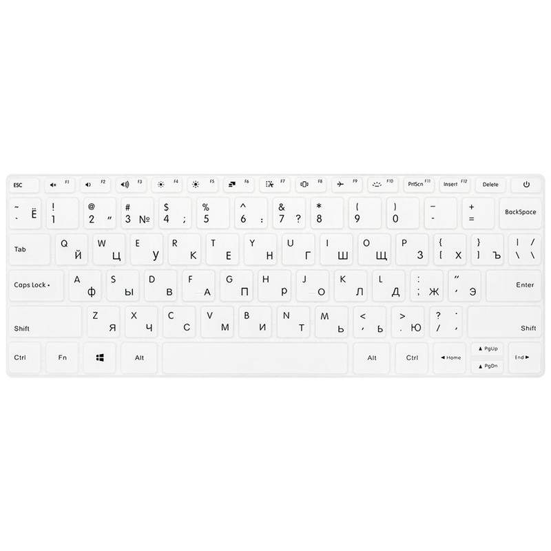 Russian Silicone Keyboard Cover For 12.5 inch 13.3 inch XIAOMI AIR Laptop Notebook Accessories 131