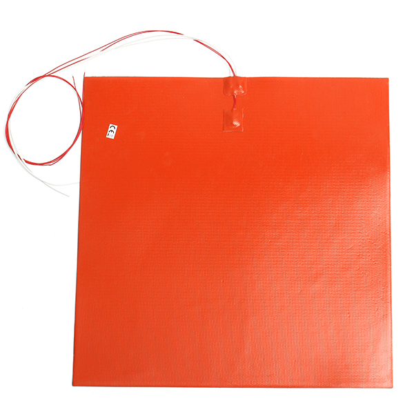 220V 40x40CM 750W Waterproof Thermostor Silicone Heated Bed Heating Pad For 3D Printer 8