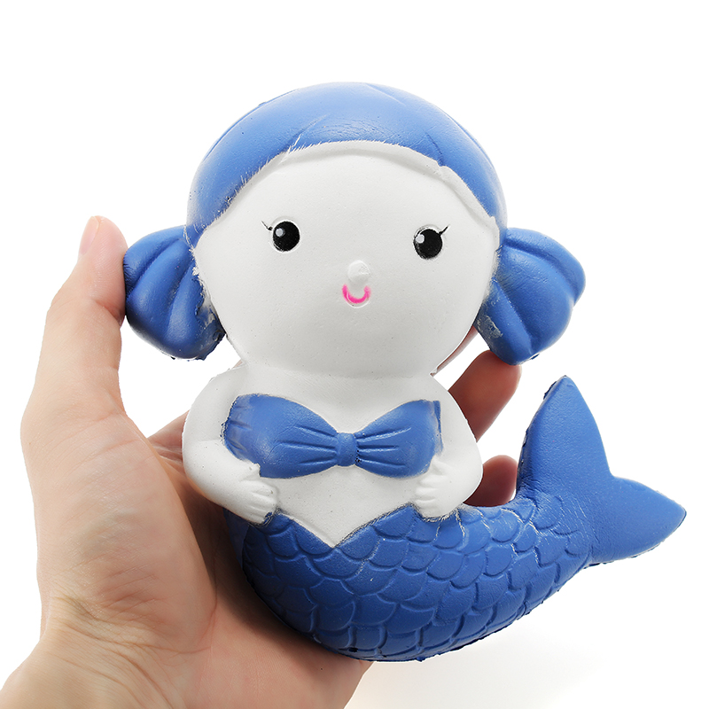 

Squishy Mermaid 15cm Slow Rising Collection Gift Decor Soft Squeeze Toy