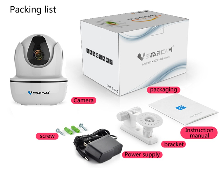 VStarcam C26S 1080P Wireless IP IR Video Camera Baby Monitor with Two-way Audio Motion Detector 14