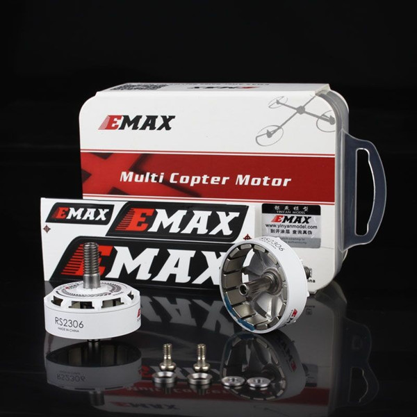 2 PC Emax RS2306 Motor Rotor for White Black Edition Spec Racing Motor CW Screw Thread with Screws - Photo: 3