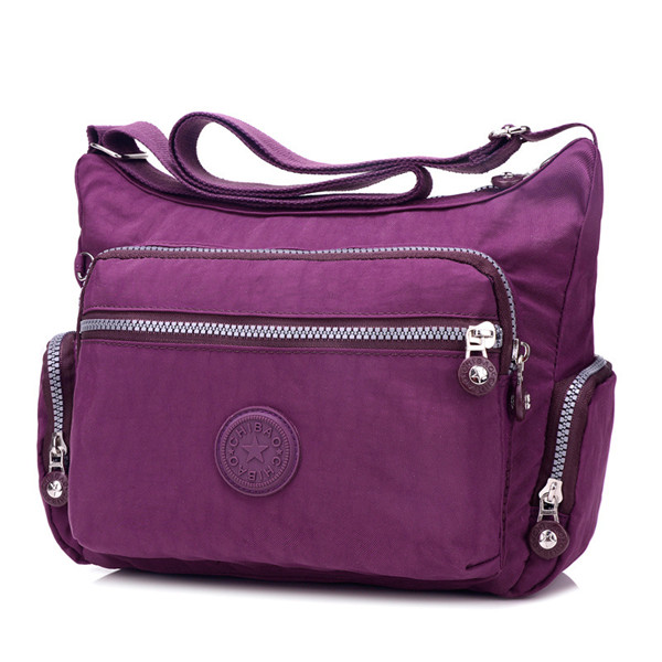 Lightweight Women Nylon Waterproof Crossbody Bags Casual Outdoor Travel Shoulder Bags Messenger ...