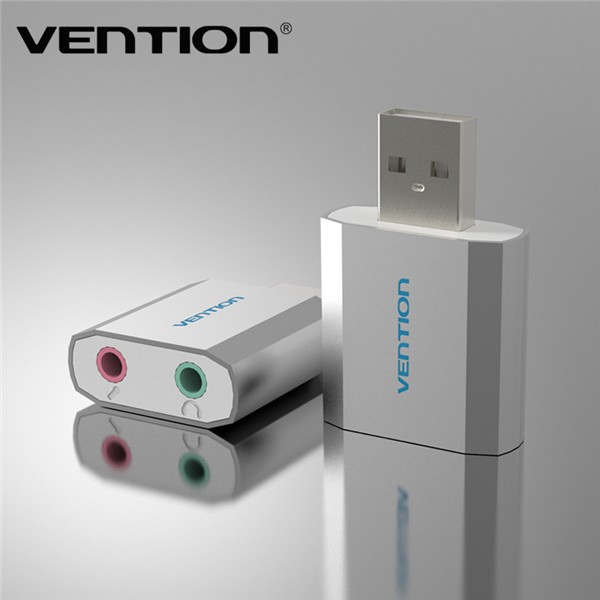 Vention USB2.0 External Sound Card 5.1 Stereo Adapter