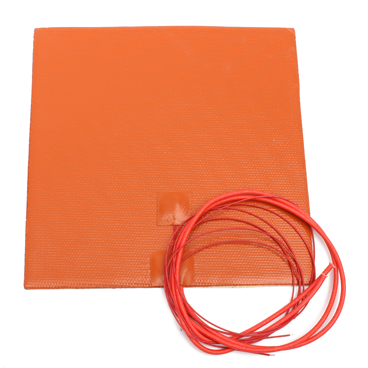 12V 200W 200mmx200mm Waterproof Flexible Silicone Heating Pad Heater For 3d Printer Heat Bed 9