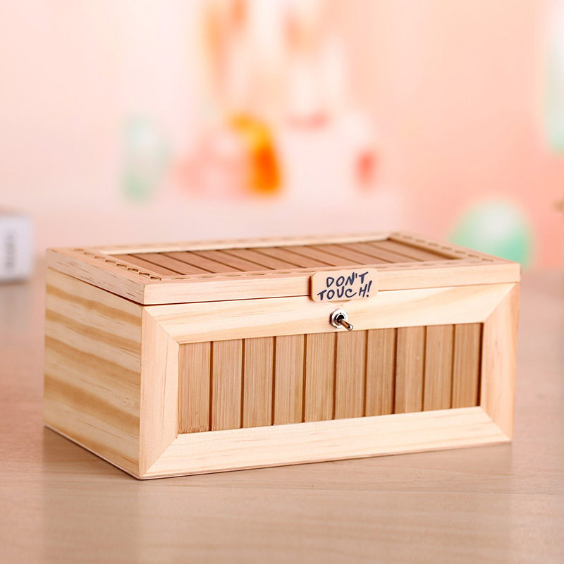 Upgrade Useless Box with Sound Cute Tiger 20 Modes Funny Toy Gift Stress-Reduction Desk Decoration - Photo: 6