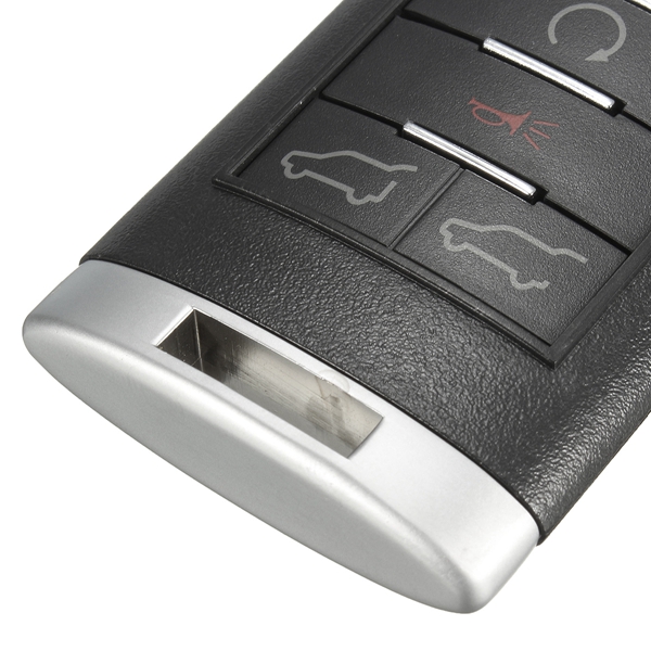 6 Button 315Hz Keyless Entry Remote Key Fob Transmitter for Cadillac Escalade