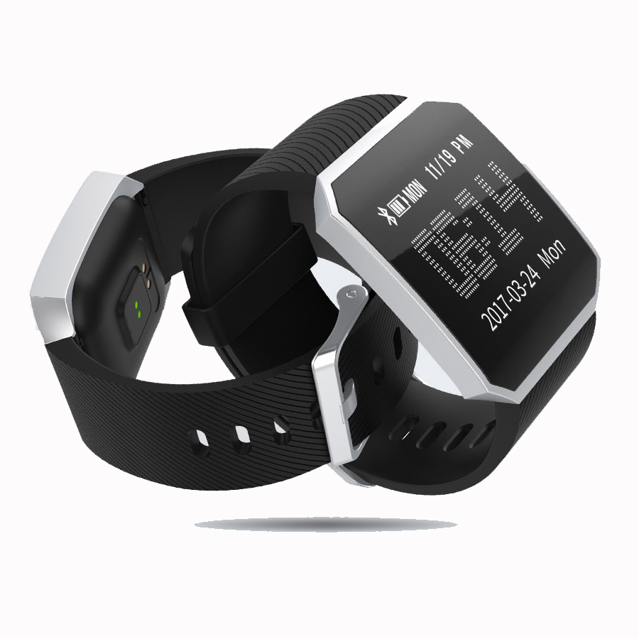 

DD101 Blood Pressure Oxygen Heart Rate Sport Health Monitor IPX7 Weather Watch Smart Bracelet