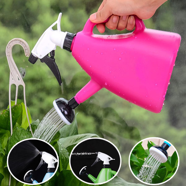 
1200ml Adjustable Dual-use Hand Pressure Watering Can